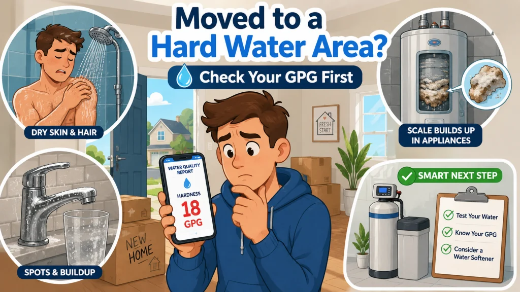 What To Do When You Move To A Hard Water Area