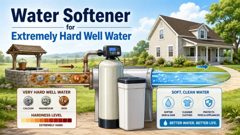 Best Water Softener for Extremely Hard Well Water: When Standard City Water Sizing Fails You