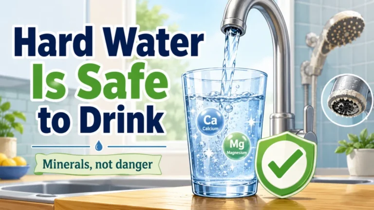 Is Hard Water Safe to Drink? What the EPA and WHO Actually Say, Not What the Sales Rep Told You