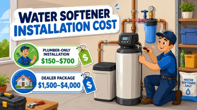Water Softener Installation Cost in 2026: What You Actually Pay vs What Dealers Quote