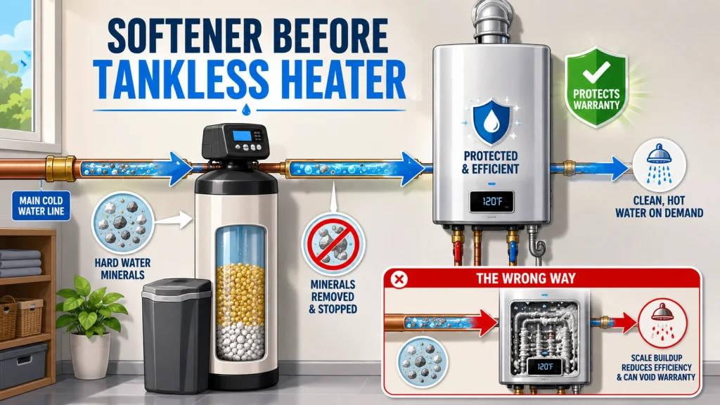 Water Softener Installation Tankless Water Heater