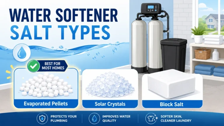 Water Softener Salt Types: Pellets vs. Crystals vs. Blocks and Which One You Actually Want