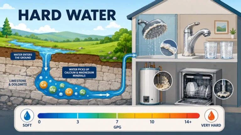 What Is Hard Water? The Definition, the Chemistry, and the One Number That Tells You Everything
