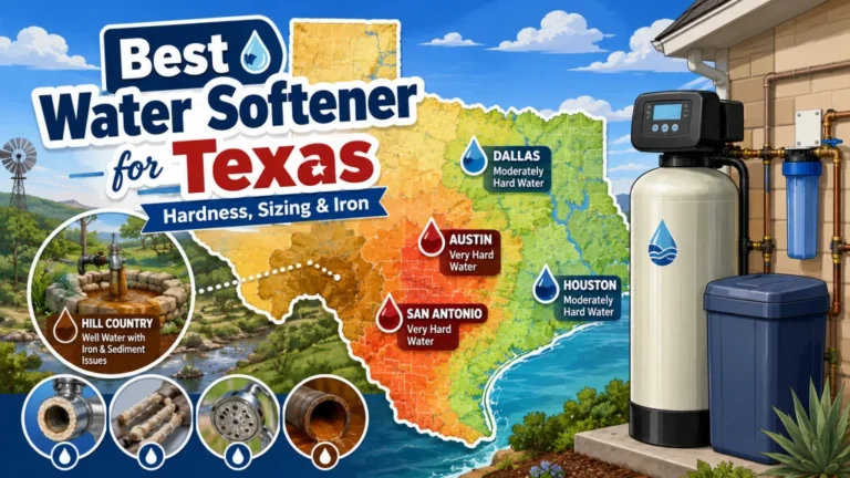 Best Water Softener for Texas: San Antonio’s 15-20 GPG and Why Texas Has an Iron Problem Too