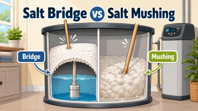 Water Softener Salt Bridge and Salt Mushing: Two Different Problems With Two Different Fixes