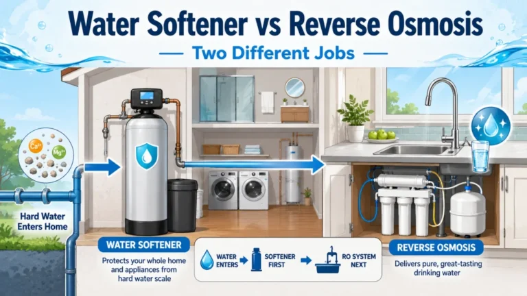 Water Softener vs Reverse Osmosis: Different Jobs, One Installation Mistake That Halves Your Membrane Life