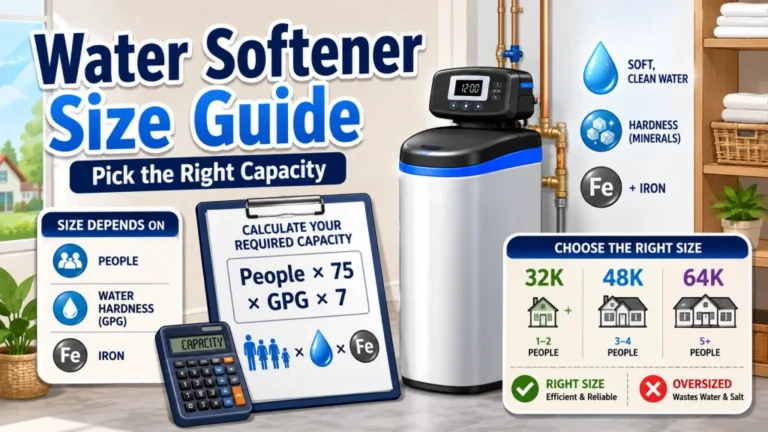 What Size Water Softener Do I Need? The Calculation Box Stores Leave Out, Especially If You Have Iron