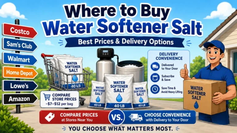 Where to Buy Water Softener Salt: Best Prices at Each Store and When Amazon Subscribe and Save Wins